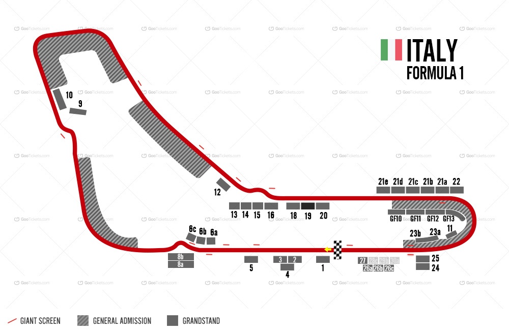 ITALIAN GRAND PRIX 2024 F1 Travel Packages US Agent