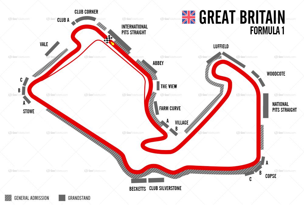F1 British Grand Prix 2024 Packages Sharl Kassie