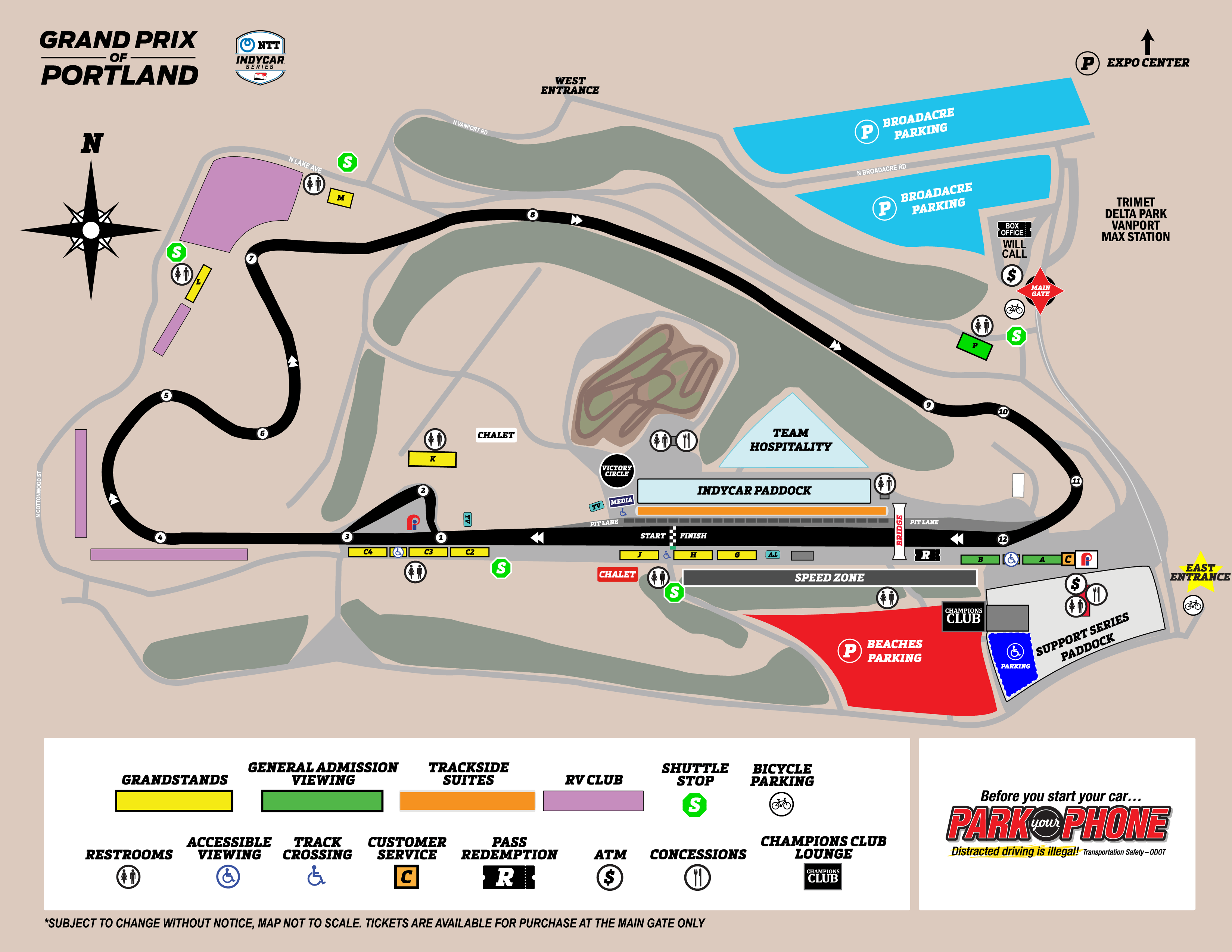 2023 Grand Prix of Portland Travel Packages US Agent